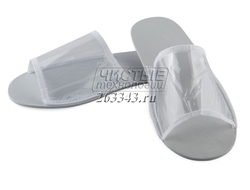 Тапочки для сауны, открытый нос (подошва ЭВА 5мм)