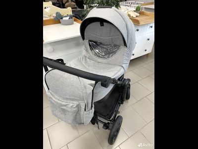 Детская коляска 3 в 1 Farfello Molly Trio Серый