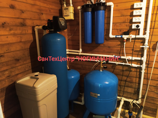 Установка в частном доме системы водоочистки (фильтрации) для питьевой воды