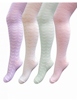 Колготки хлопковые жаккардовые Nesti - 453