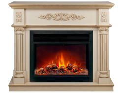 Электрокамин Silvia WT с очагом MoonBlaze Deluxe BL