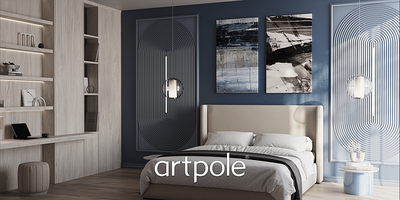 Гипсовая панель PALLADA + LED артикул M-0062