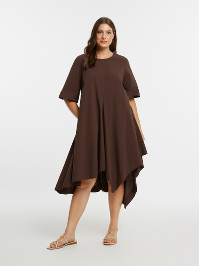 Платье летнее с фалдами