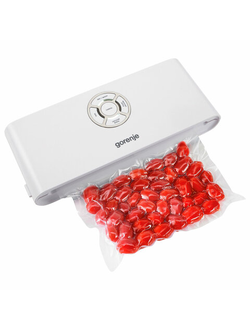 Вакууматор/вакуумный упаковщик GORENJE VS120W, 120 Вт, 1 режим, ширина пакета до 30 с