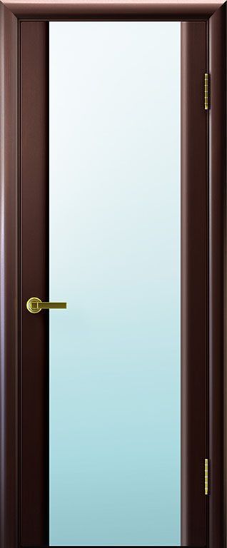 Межкомнатная дверь "Техно-3" венге (стекло)
