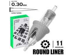 11 RLLT/0.30 - Round Liner Long Taper "EZ FILTER V2"