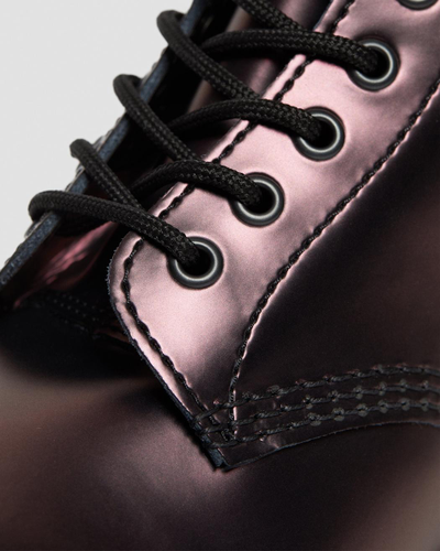 Ботинки Dr. Martens 1460 METALLIC RED  женские