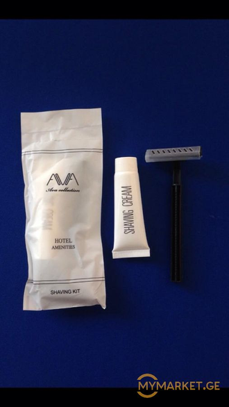 Hotel Shaving Kit ahd Cream სასტუმროს ერთჯერადი  საფარსი კაფით