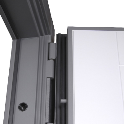 Стальная дверь   Лира (биометрический замок Smart lock K06)