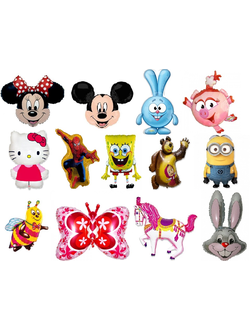 ШАРЫ БОЛЬШИЕ ФИГУРЫ ИЗ ФОЛЬГИ