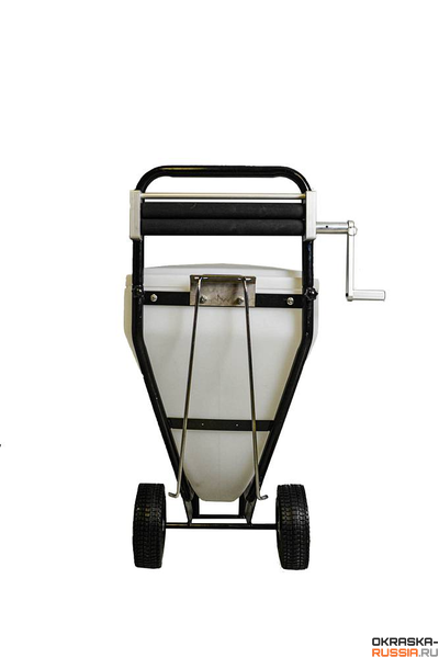 Бункер шпаклевочный ASPRO (100 литров в комплекте с роликом)