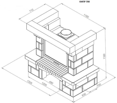 Кипр 700 фронтальная