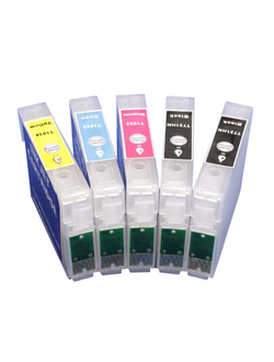 791078 Перезаправляемые картриджи Epson Office T1100