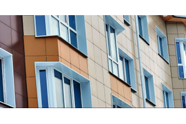 Монтаж вентилируемого фасада  Москва ВПГ ПИК