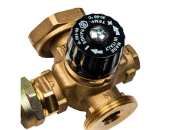 Насосная группа STOUT с термостатическим смесительным клапаном 1" с циркуляционным насосом 25/60-180