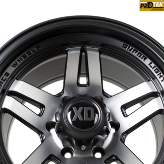Комплект дисков R16 9,0J ET-30 6*139,7 Sakura Wheels R3917 Черный с полировкой (№ 333)