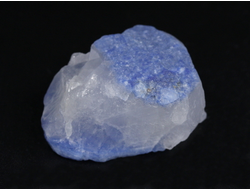 Дюмортьерит в кварце, Бразилия (30*23*16 мм, 18 г) №27206