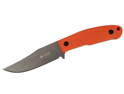 Нож Askete сталь N690 Tacwash рукоять Orange G10