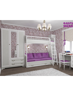 Подростковая мебель для девочек Классика от фабрики "38 Попугаев"