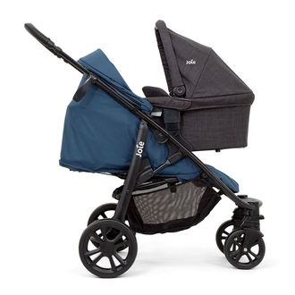 Joie Litetrax 4 DLX 2 в 1 прогулочная коляска + автокресло Joie I-Snug группа 0 +