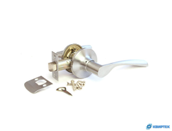 Ручка-защёлка дверная 8023-05-crm хром матовый купить в Челябинске | КВИРТЕК