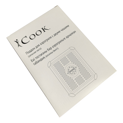 iCook™ Поддон для аэрогриля с двумя чашами (запасная часть)
