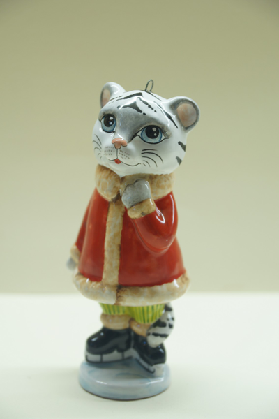 Тигруля на коньках