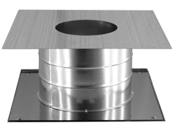 Проходной узел разборный -200-нерж 0,5-500х500