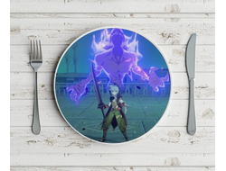 Тарелка Genshin Impact, Геншин Импакт №7