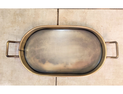 Овальный поднос "Бронза" Турция арт.319