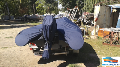 ТЕНТ НА ЛОДКУ РИБ АКВАБОТ 420