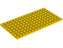 Plate 8 x 16, Yellow (92438 / 6377014)
