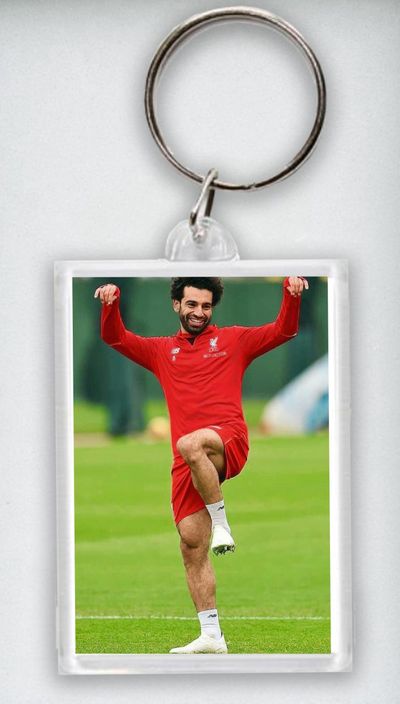 Брелок акриловый Мохамед Салах, Mohamed Salah №1