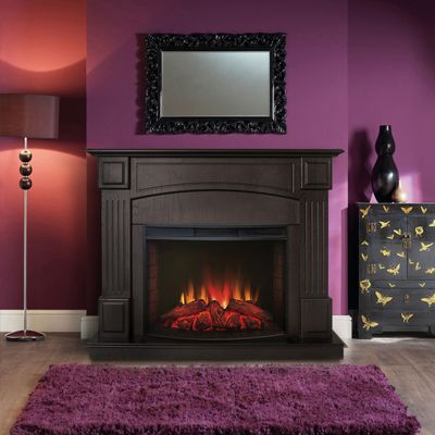 Электрокамин Carolina DN с очагом Evrika 25.5 LED