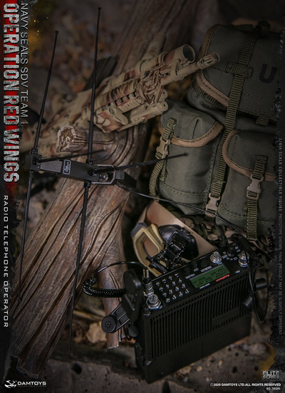 Радист, Операция «Красные крылья» - Коллекционная ФИГУРКА 1/6 scale Operation Red Wings NAVY SEALS  SDV TEAM 1 Radio Telephone Operator (78081) - DAMTOYS