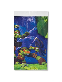 Скатерть п/э Черепашки-Ниндзя 1,4*2,6 м