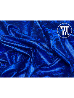 Бифлекс-парча Мозайка, цв. Синий