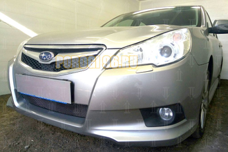 Защита радиатора Subaru Legacy V 2009-2012 PREMIUM black
