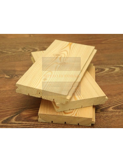 Половая доска шпунтованная 140х36х4000мм хвойная (ель, сосна) категория "АВ""