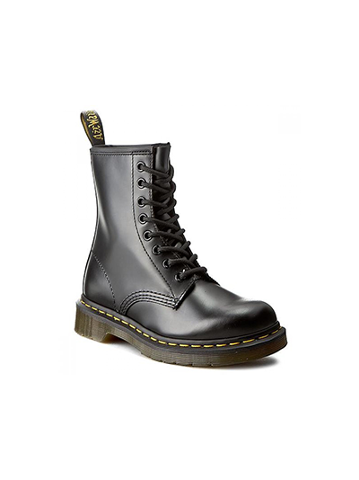 DR. MARTENS 1460 SMOOTH С ЧЕРНЫМ МЕХОМ