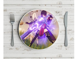 Тарелка Genshin Impact, Геншин Импакт №8