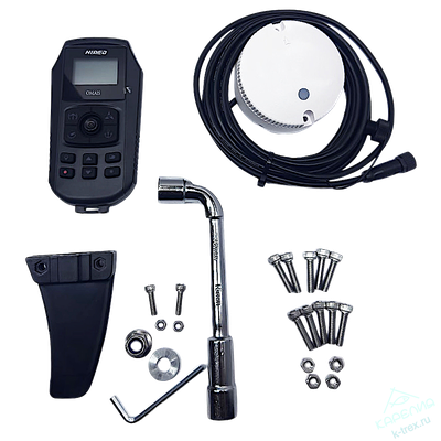 Подвесной электрический мотор якорь Hidea OMS150S 54“ GPS 12V