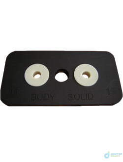 WSP15 Заменяющий весовой стек к силовым тренажерам "PRO" (5 шт.*15 фнт./6.8 кг.)