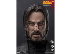 Джон Уик (Киану Ривз, "Джон Уик") - Коллекционная ФИГУРКА 1/6 scale Gangsters Kingdom DIAMOND 8 JOY (GK028A) - DAMTOYS