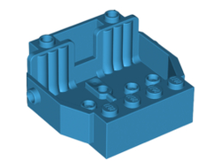 Vehicle, Base 6 x 5 x 2 with 2 Seats, Dark Azure (30149 / 6273354)