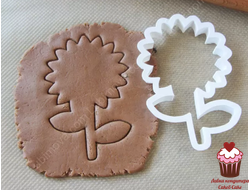 Вырубка Цветок №1, 11см