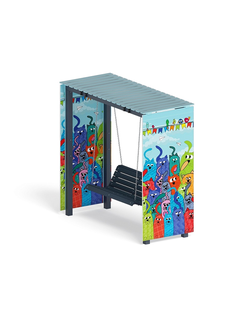 Пергола с диваном (Коты) - МФ 78.06.01-06