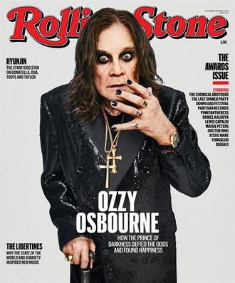 Rolling Stone UK Magazine January 2024 Ozzy Osbourne Cover, Иностранные журналы, Intpressshop