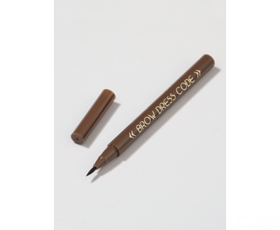 Art Visage Фломастер для бровей устойчивый "BROW DRESS CODE" I АртВизаж. Тон 803 темно коричневый