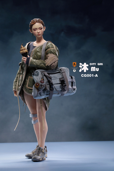 Городская девчонка Мю - Коллекционная фигурка 1/6 City Series NO.1 City girl Mu (CG001-A) - Mr.Z